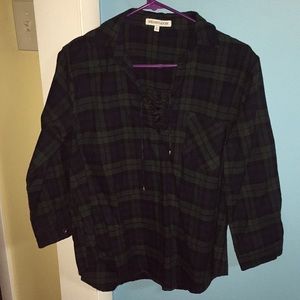 Stitch fix Flannel pullover top
